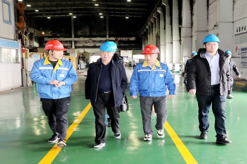 2024年 1月30日，浙江省經信廳機關黨委二級巡視員孫自強蒞臨景興紙業(yè)開展歲末年初安全生產督導