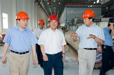 2007年5月25日，時(shí)任全國政協(xié)常委、經(jīng)濟(jì)委員會(huì)副主任、中國包裝聯(lián)合會(huì)會(huì)長石萬鵬一行來公司視察